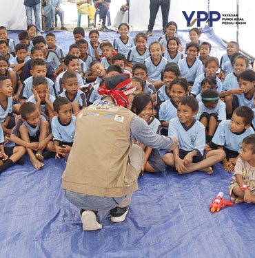 YPP SCTV Indosiar Distribusikan Bantuan Gempa dan Pendampingan Anak di Empat Titik Kabupaten Manggarai